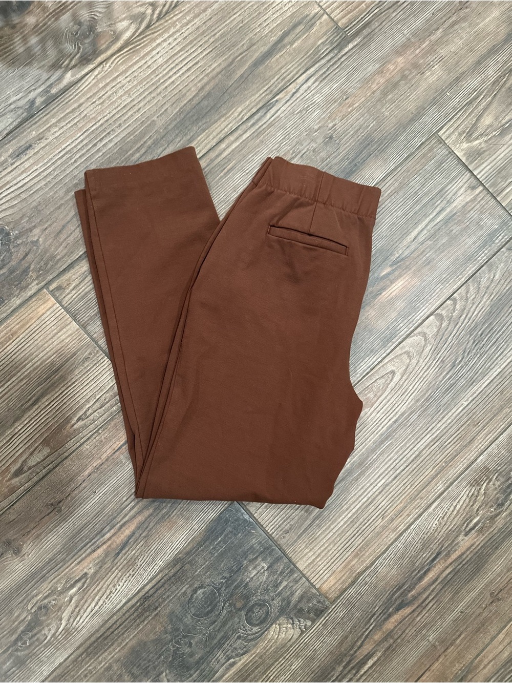J. Jill Women’s Chocolate Brown Pull-On Trouser Dress Pants